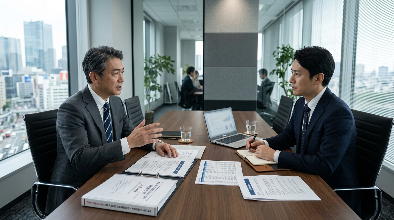 M&A相談シーン