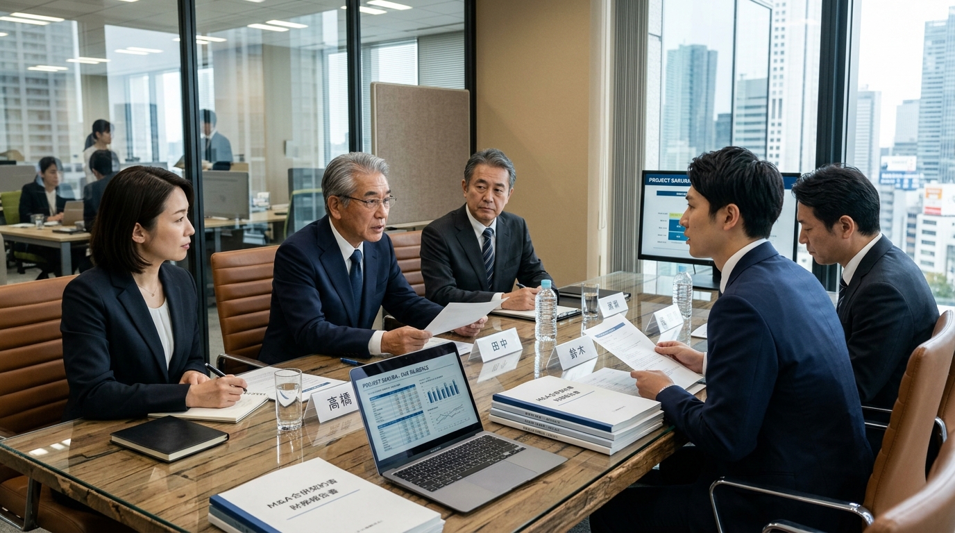 M&A相談をしているオーナー