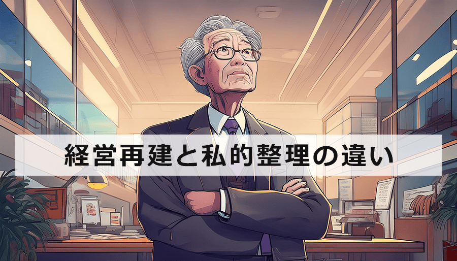 経営再建と私的整理、その決定的な違いとは？
