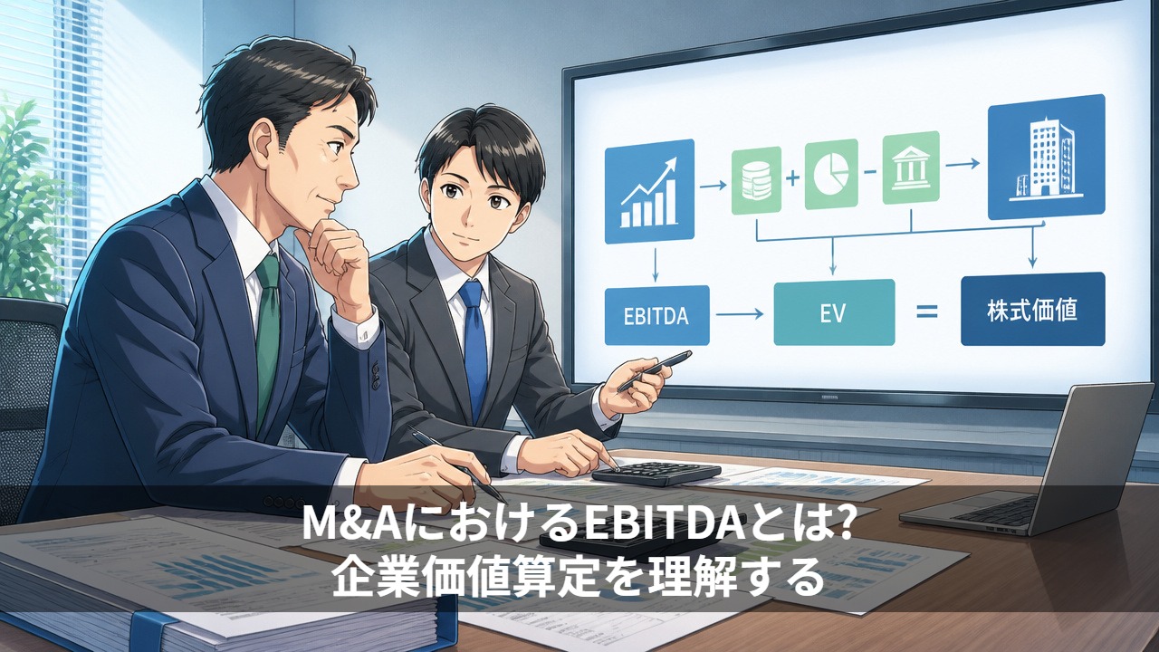 M&AにおけるEBITDAとは？企業価値算定を理解する