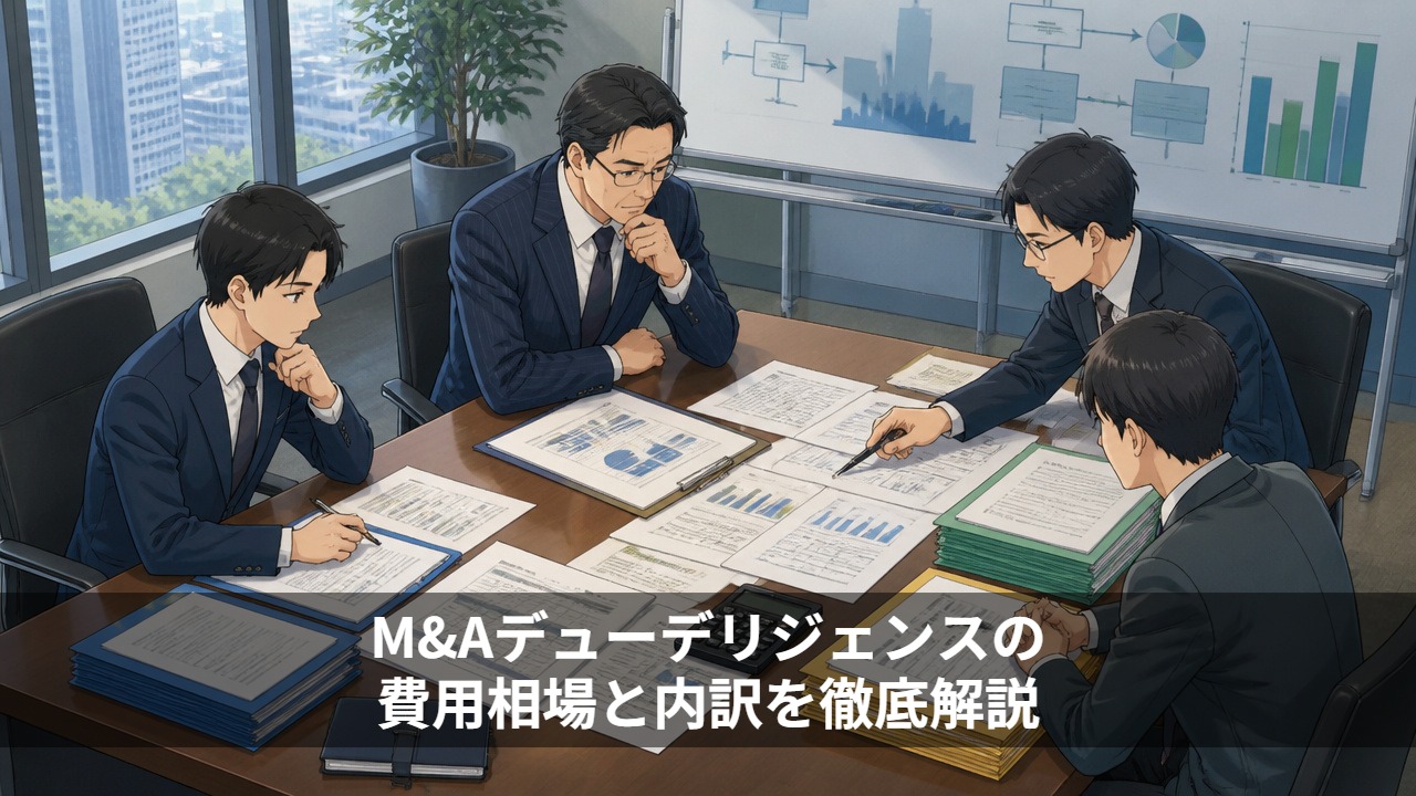 M&Aデューデリジェンスの費用相場と内訳を徹底解説！
