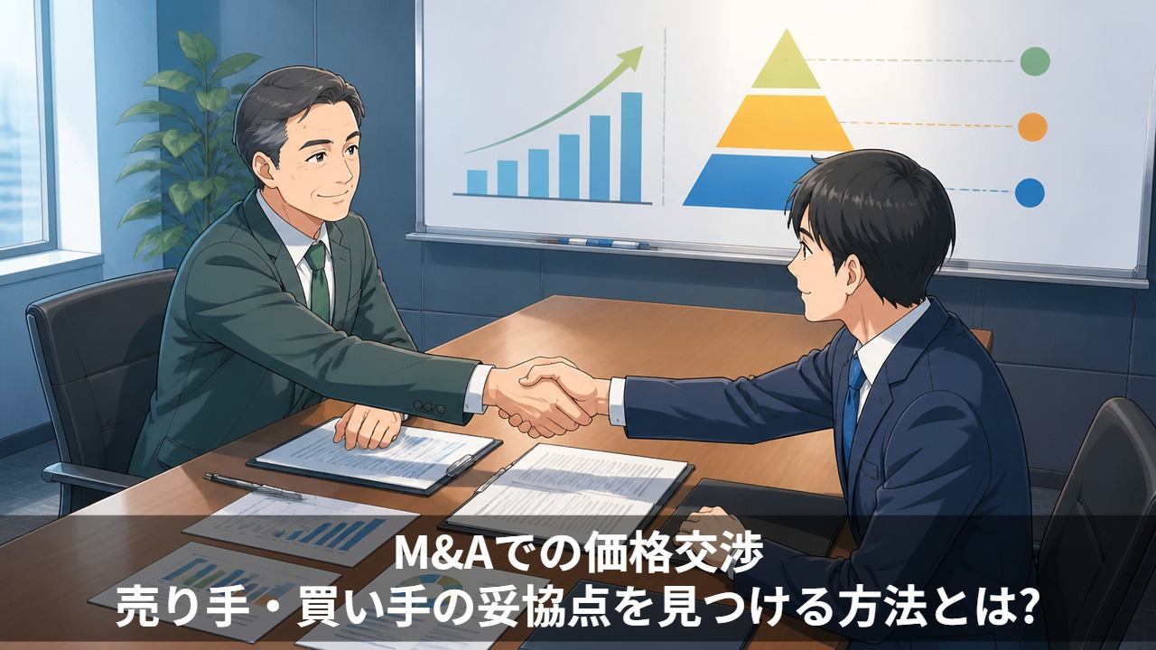 M&Aでの価格交渉｜売り手・買い手の妥協点を見つける方法とは？