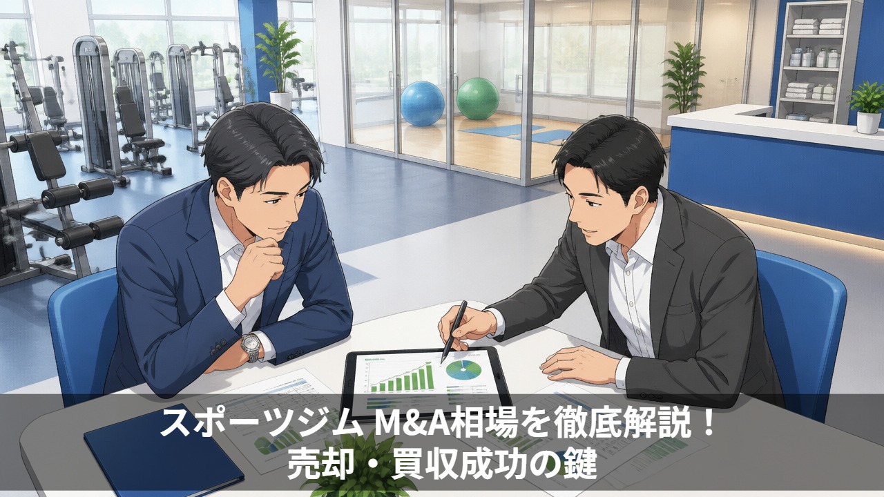 スポーツジム M&A相場を徹底解説!売却・買収成功の鍵