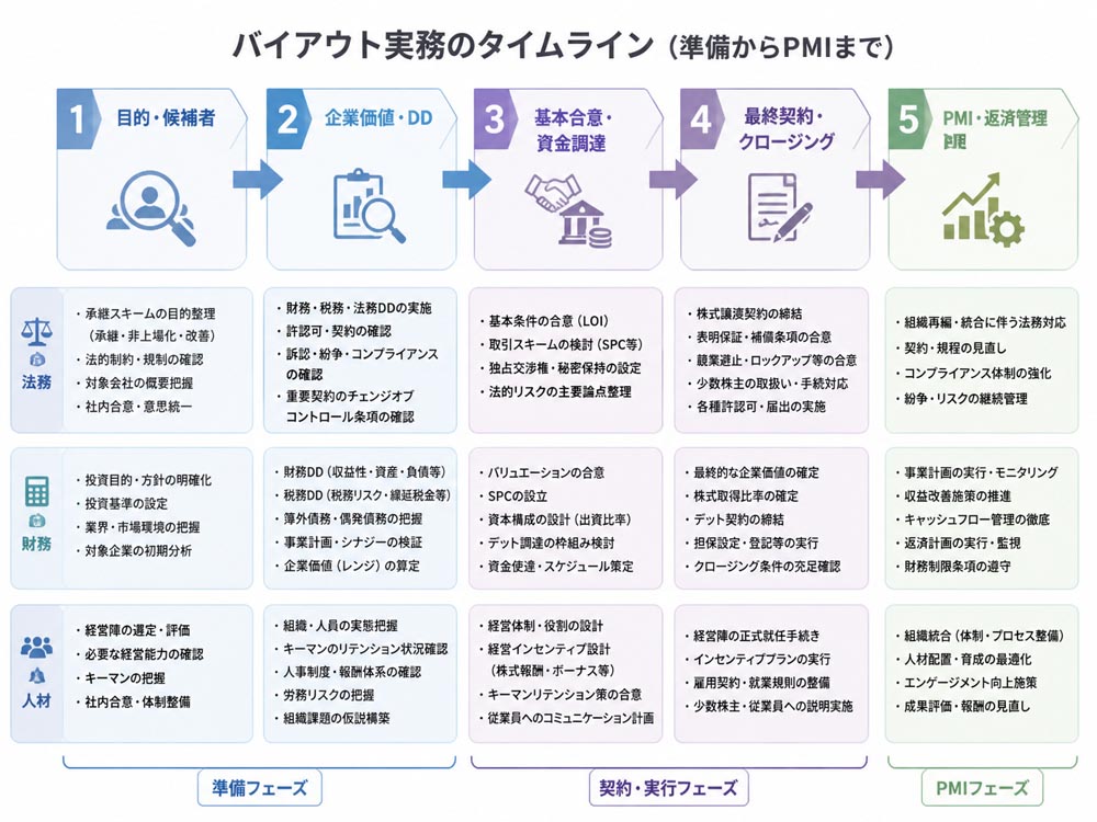 【文脈】バイアウト実務を