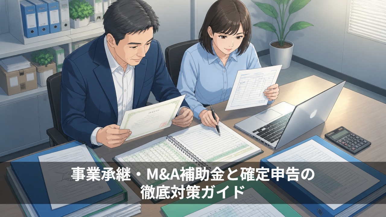 事業承継・M&A補助金と確定申告の徹底対策ガイド