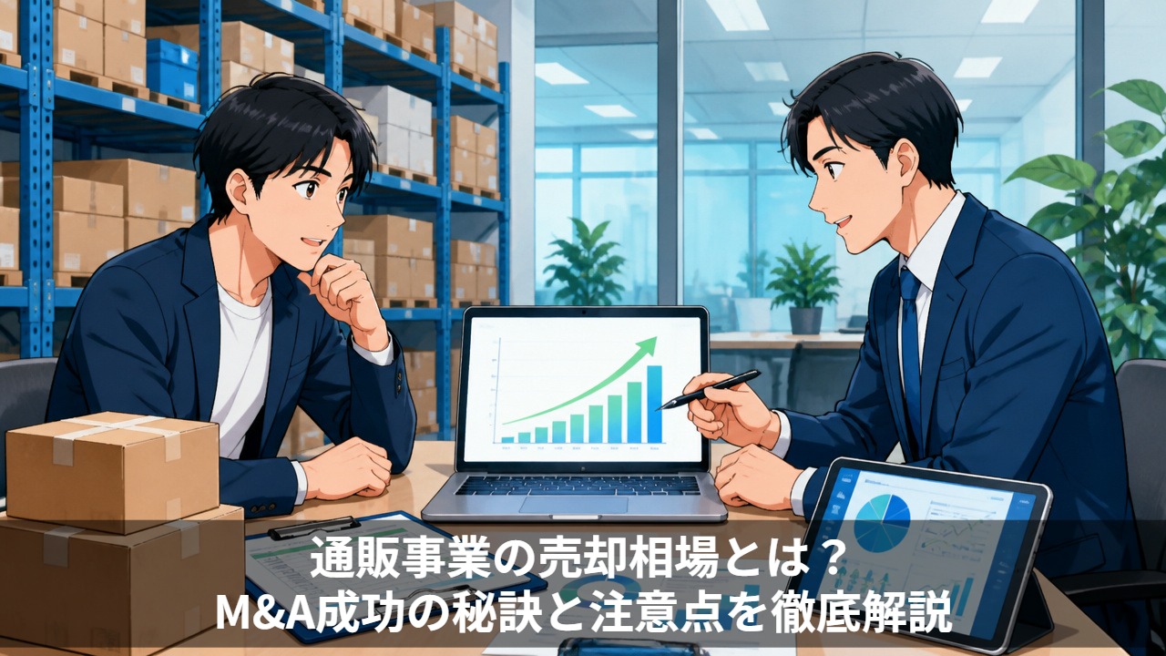通販事業の売却相場とは？M&A成功の秘訣と注意点を徹底解説