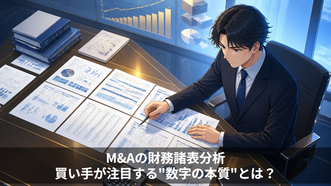 M&Aの財務諸表分析｜買い手が注目する"数字の本質"とは？