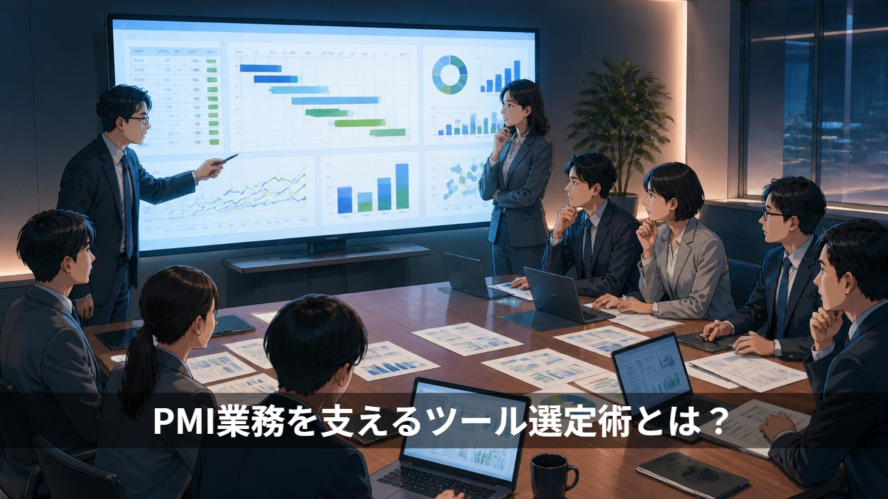PMI業務を支えるツール選定術とは？