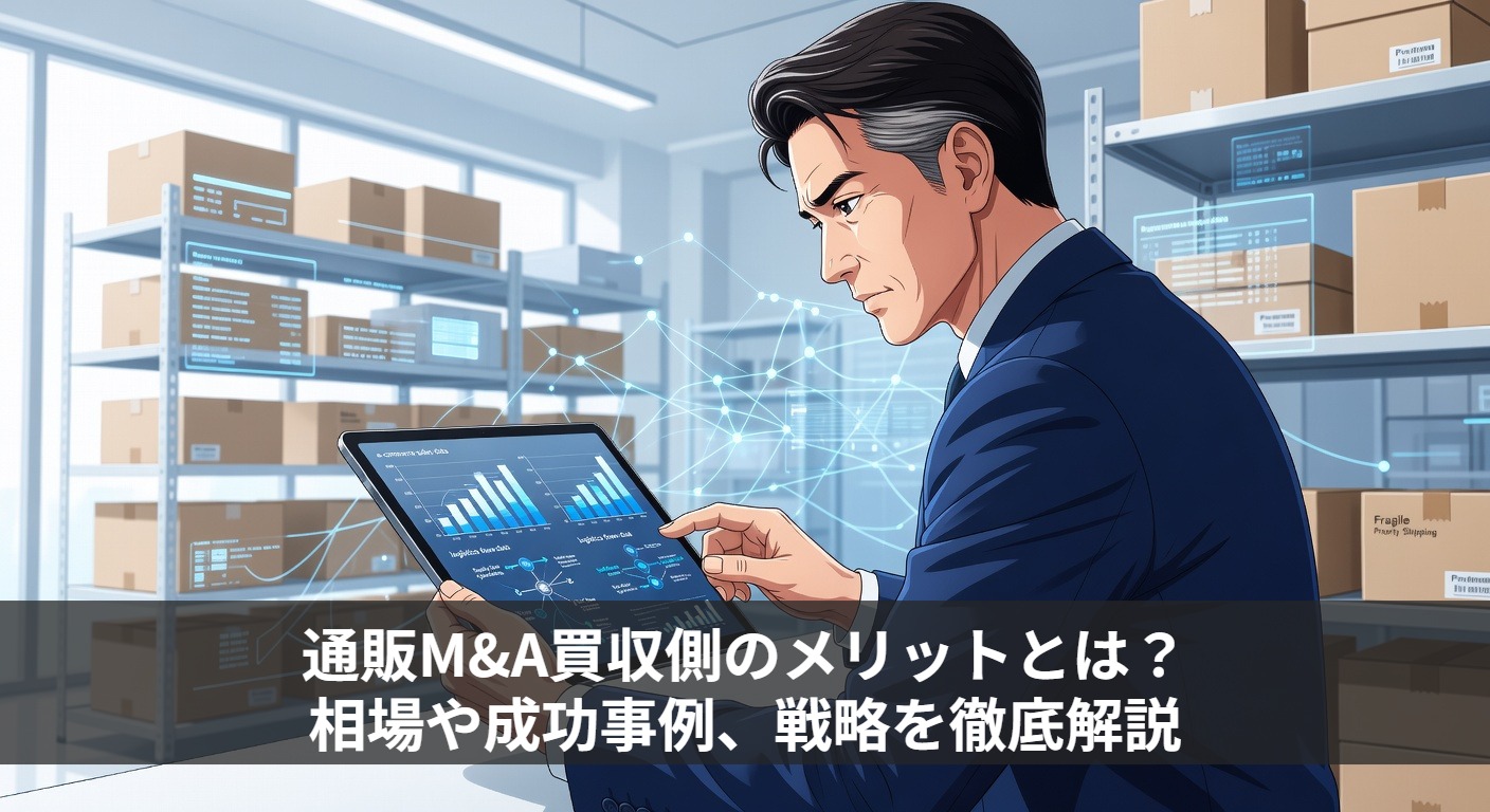 通販M&A買収側のメリットとは？相場や成功事例、戦略を徹底解説