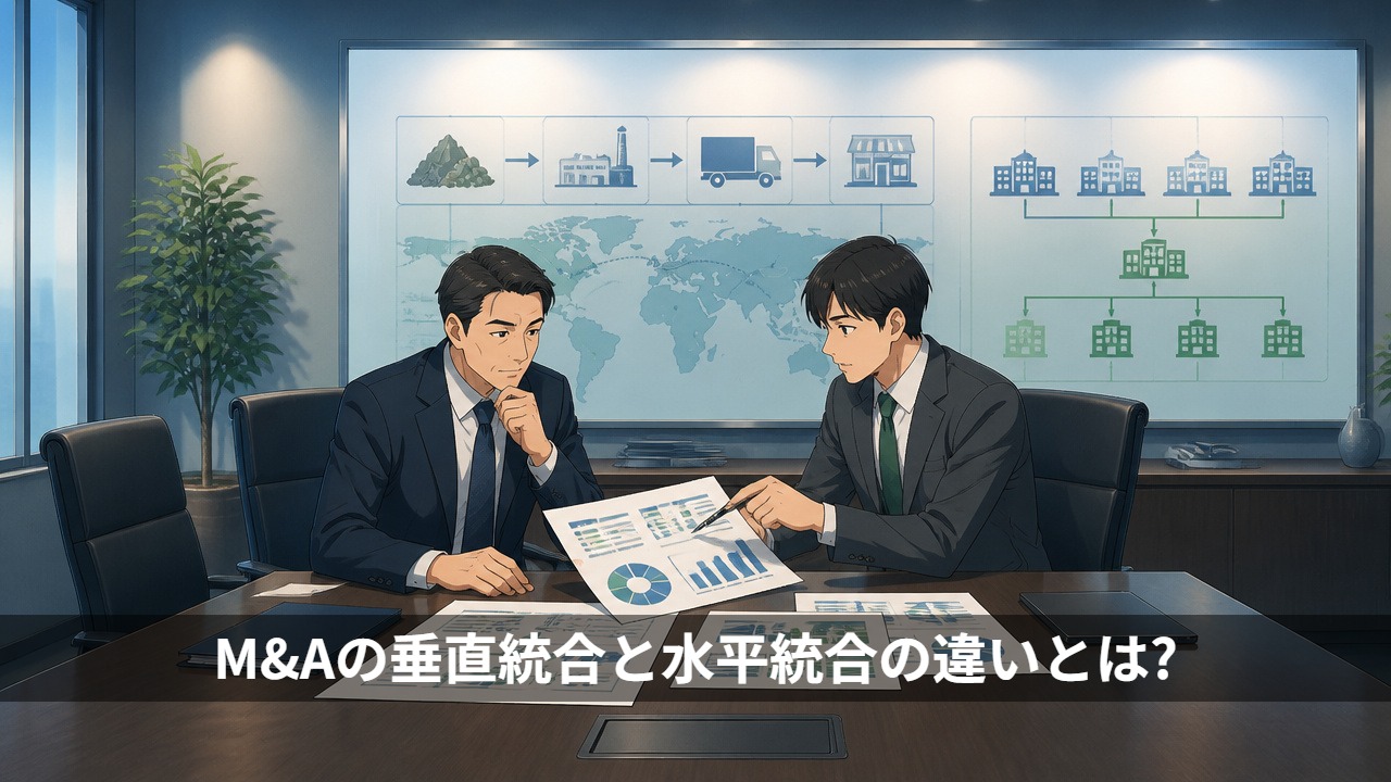M&Aの垂直統合と水平統合の違いとは？