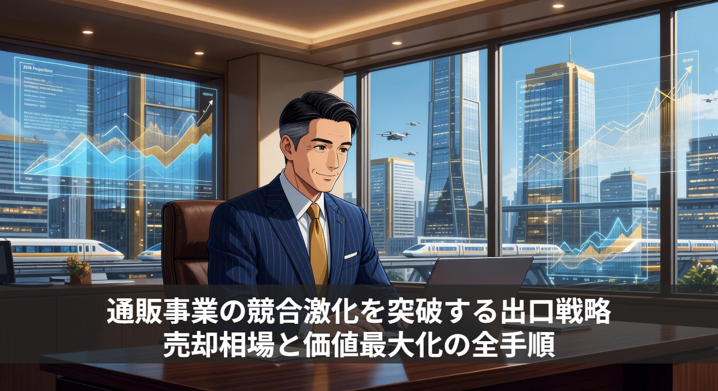 通販事業の競合激化を突破する出口戦略｜売却相場と価値最大化の全手順