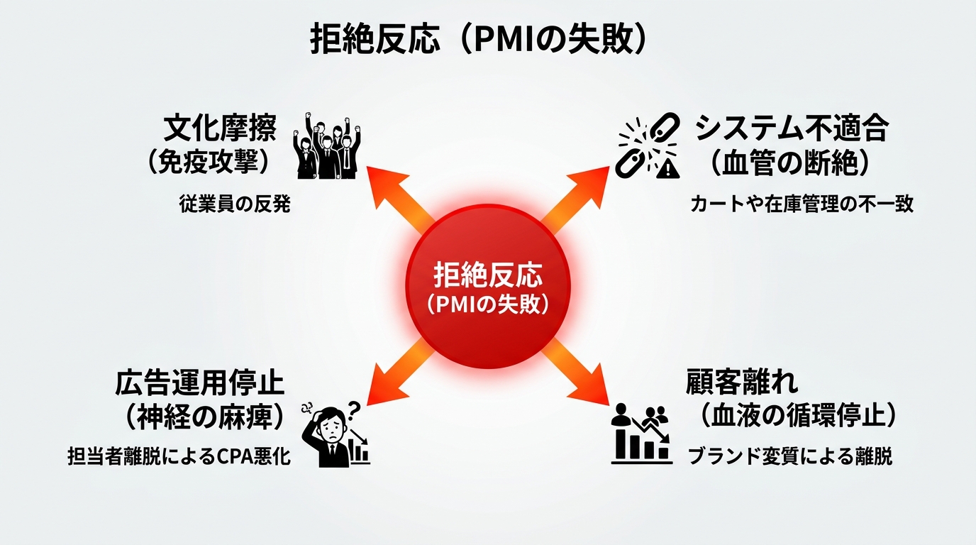 【文脈】通販M&Aを臓器移植に例え