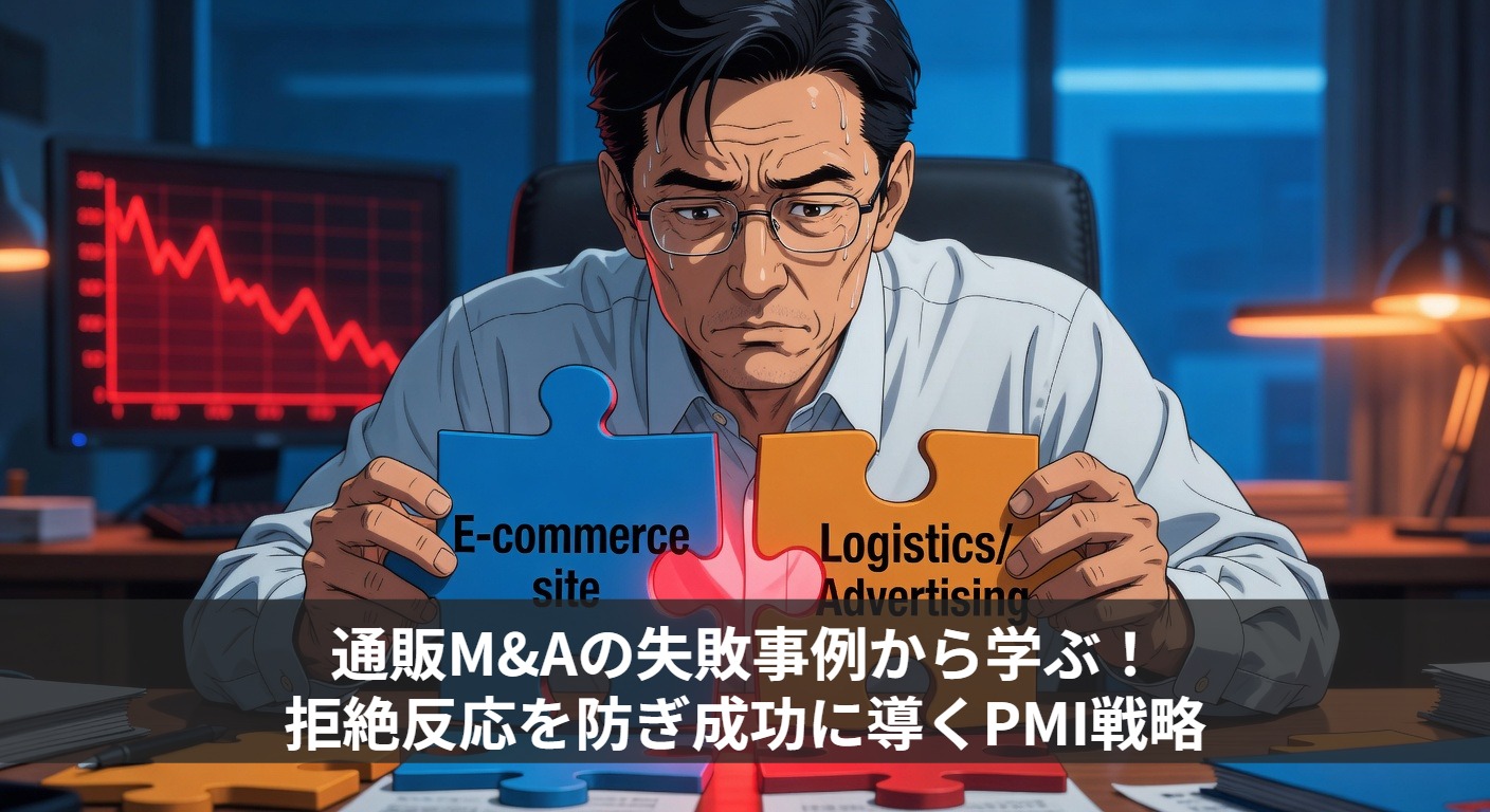 通販M&Aの失敗事例から学ぶ!拒絶反応を防ぎ成功に導くPMI戦略