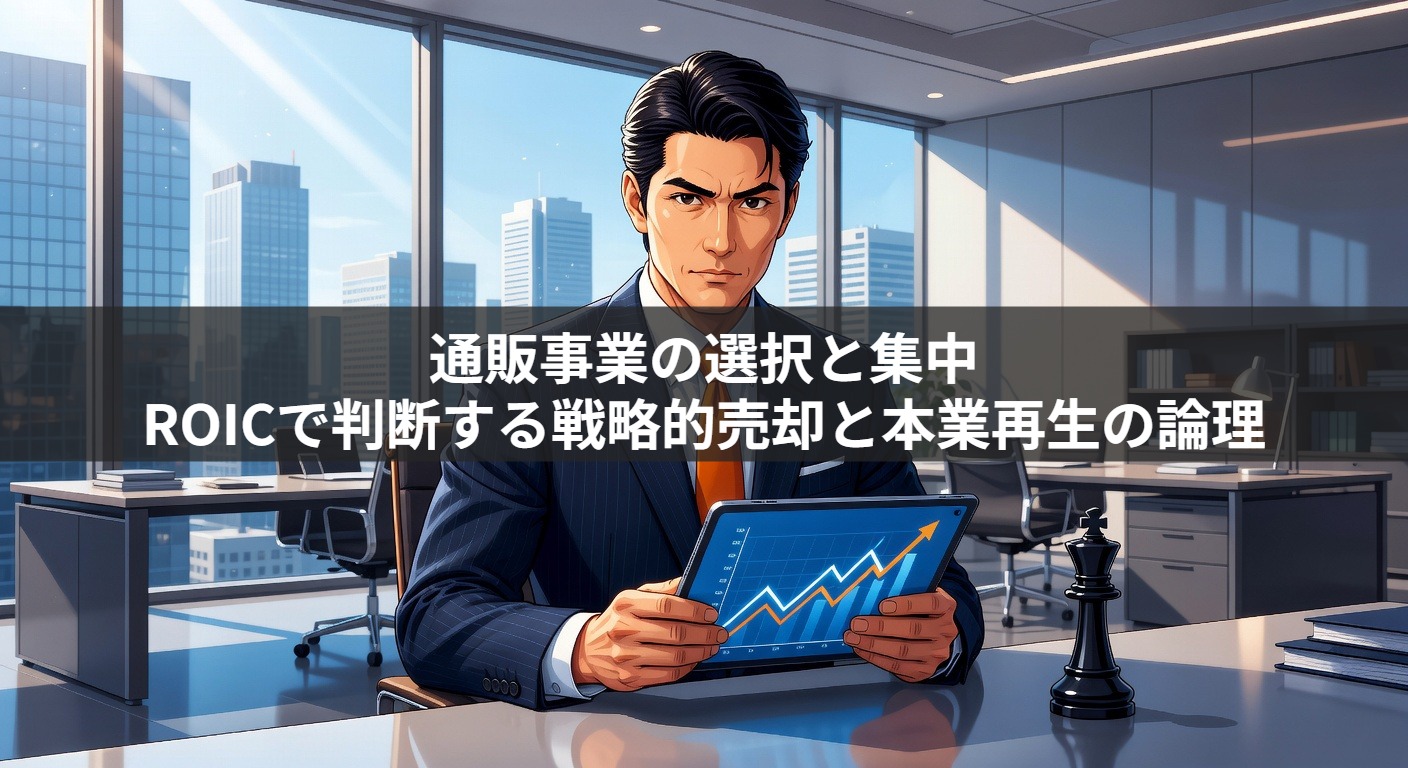 通販事業の選択と集中｜ROICで判断する戦略的売却と本業再生の論理