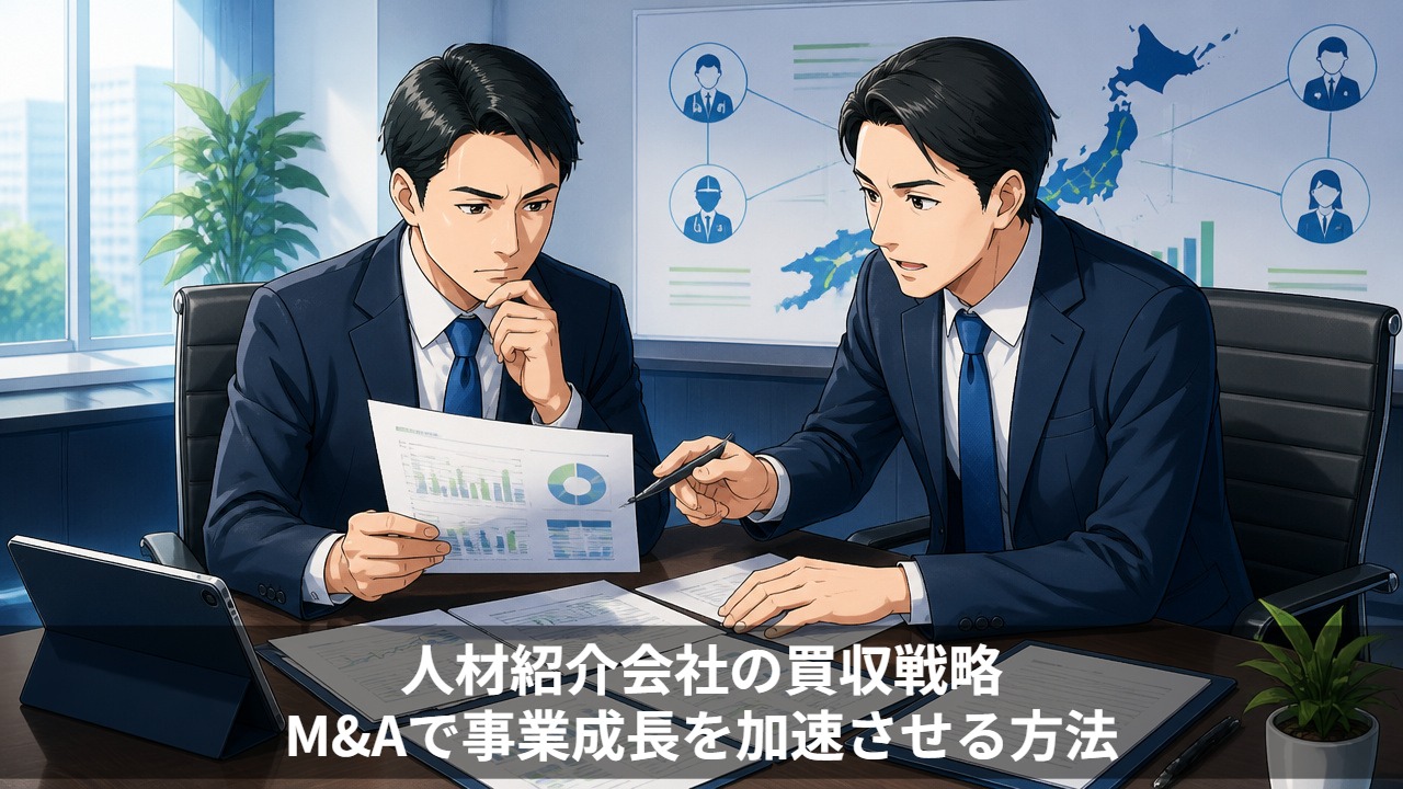 人材紹介会社の買収戦略｜M&Aで事業成長を加速させる方法
