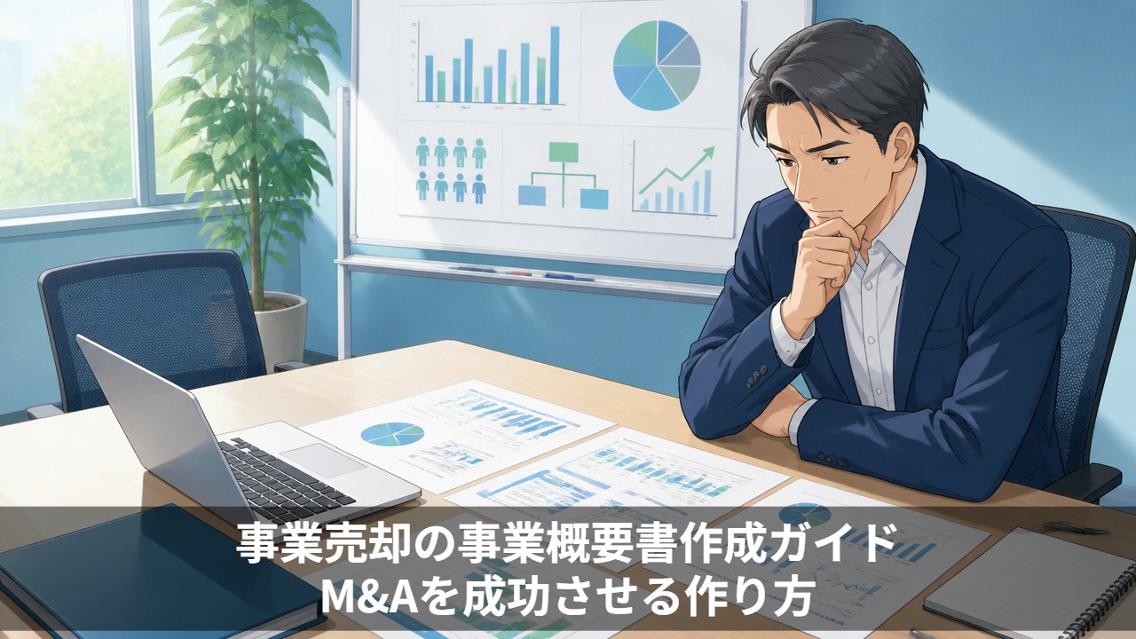 事業売却の事業概要書作成ガイド｜M&Aを成功させる作り方