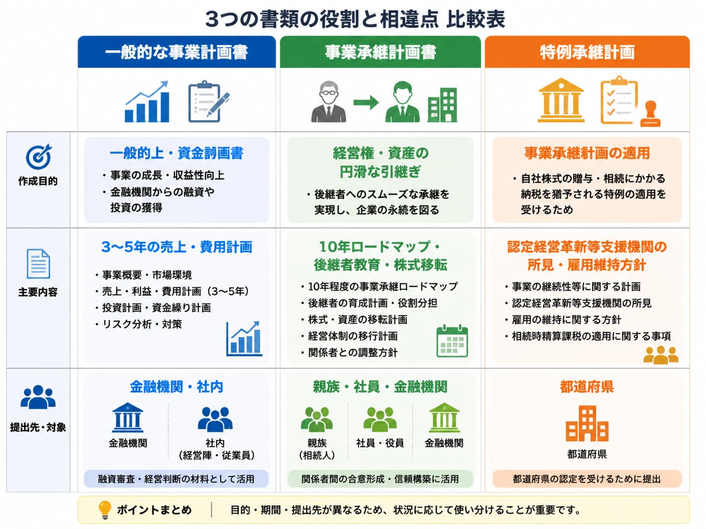 【文脈】事業承継計画書