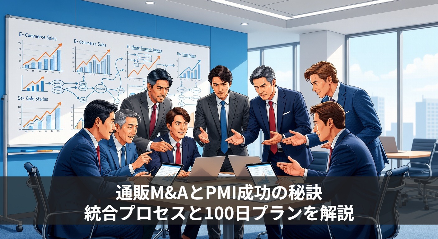 通販M&AとPMI成功の秘訣|統合プロセスと100日プランを解説