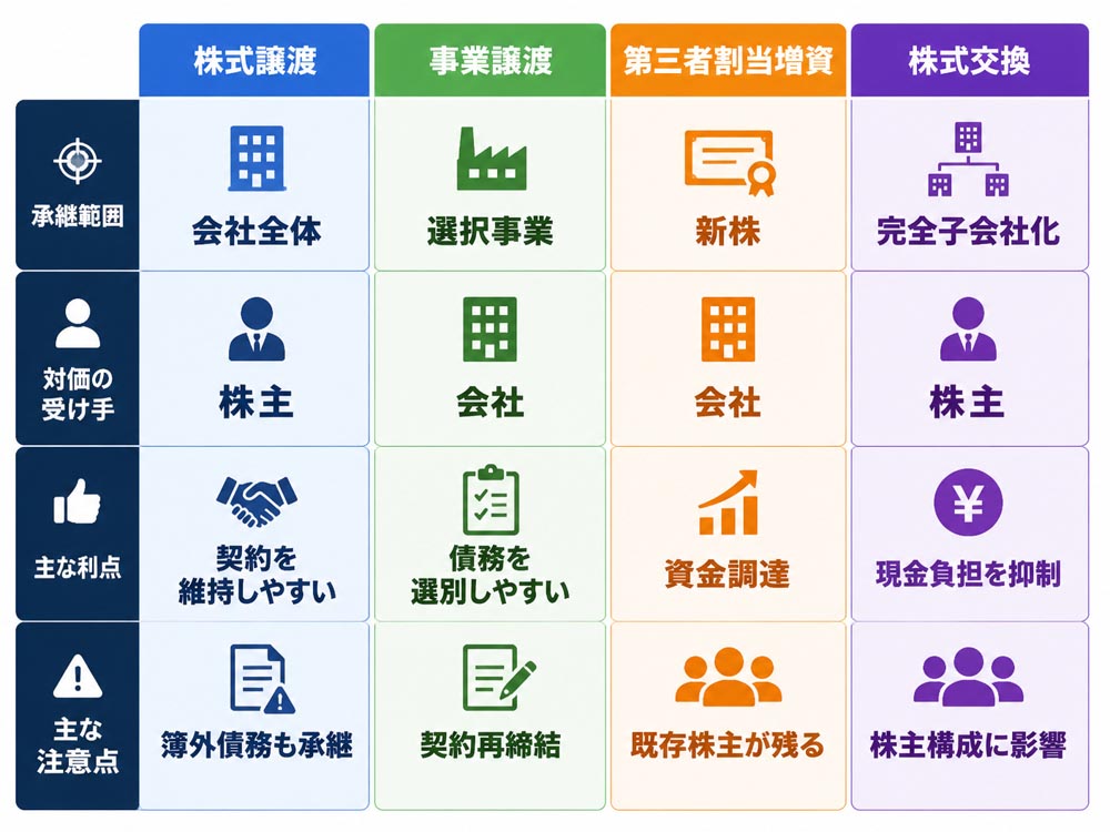 【文脈】非上場株式M&Aで
