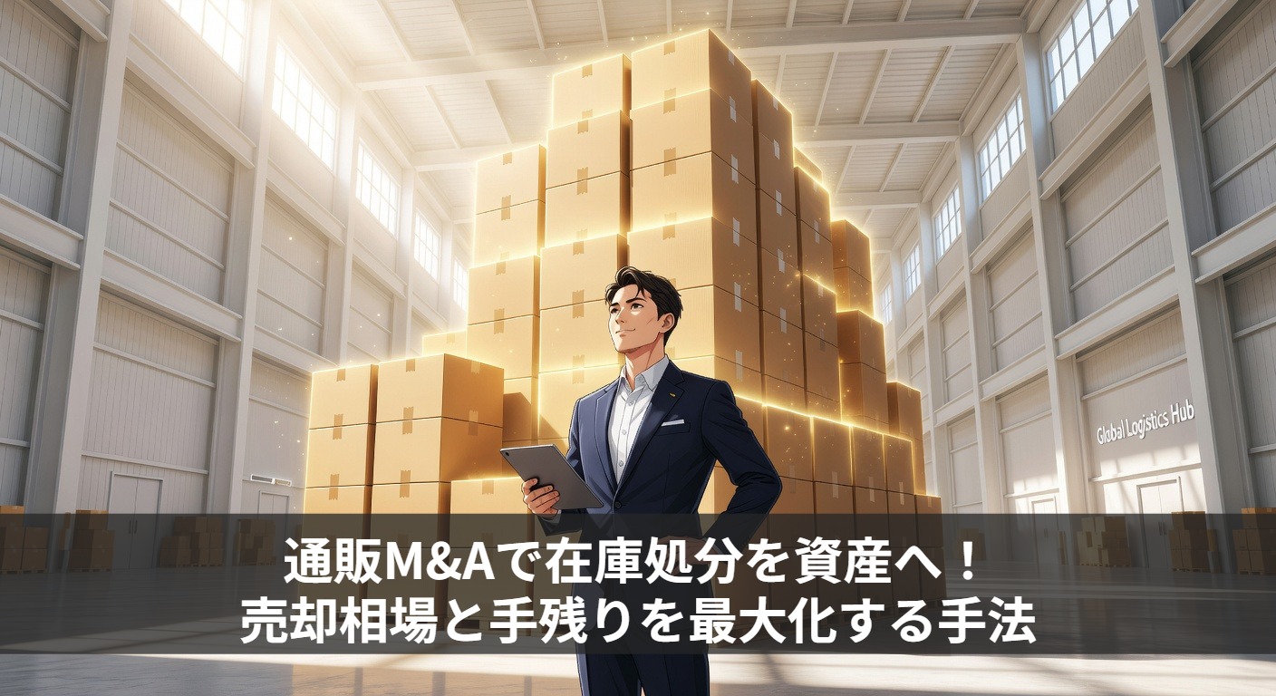 通販M&Aで在庫処分を資産へ！売却相場と手残りを最大化する手法
