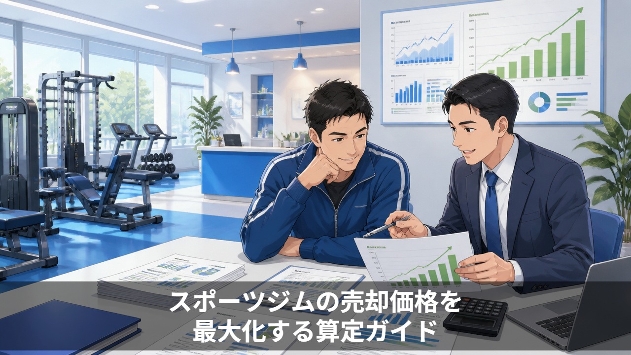 スポーツジムの売却価格を最大化する算定ガイド