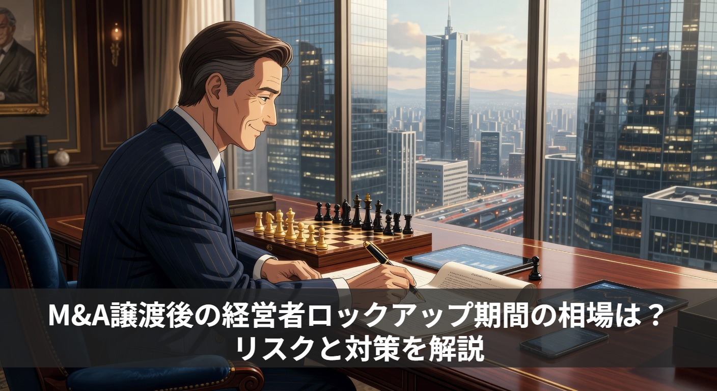 M&A譲渡後の経営者ロックアップ期間の相場は？リスクと対策を解説