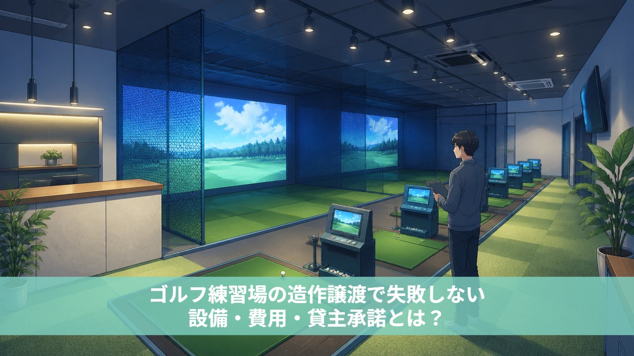 ゴルフ練習場の造作譲渡で失敗しない設備・費用・貸主承諾とは？