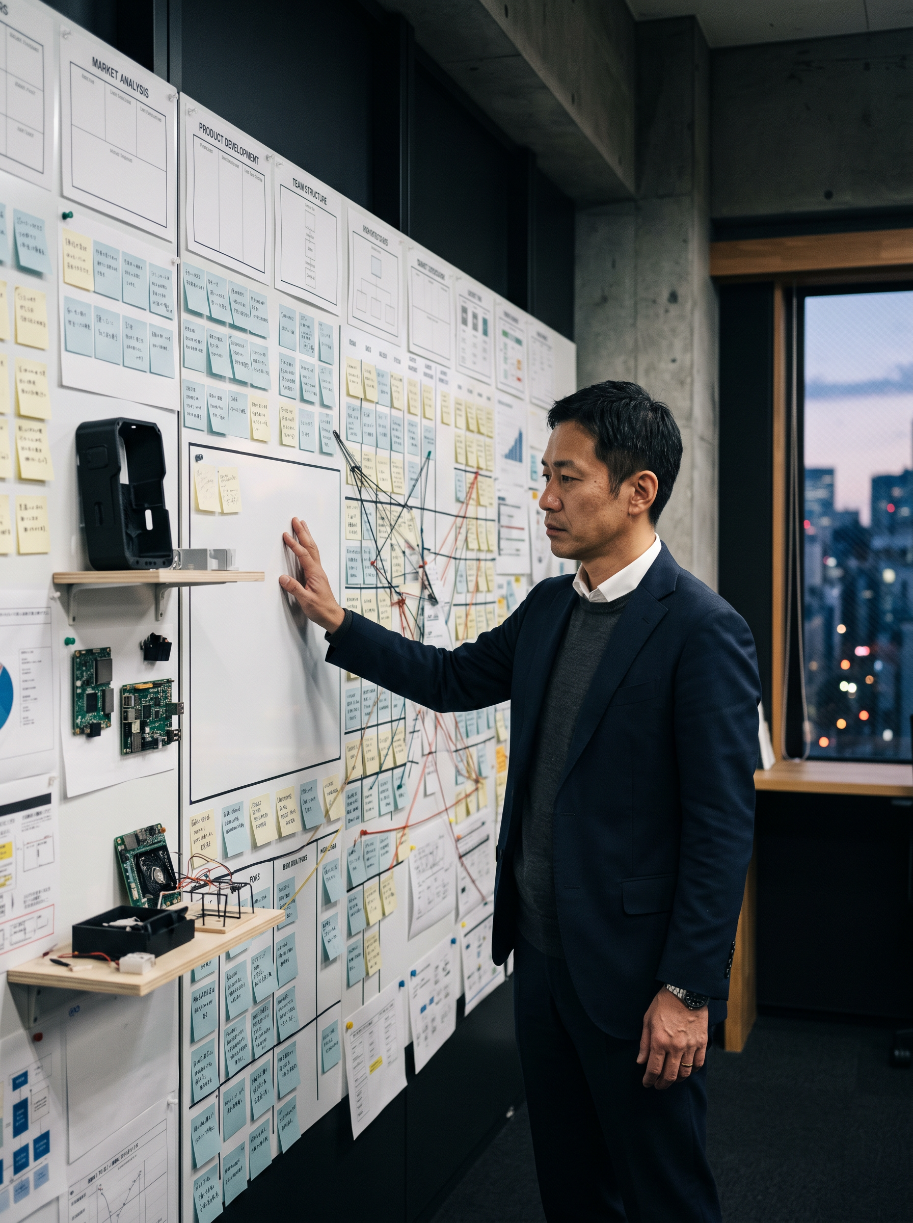 ゼロから新事業を構築するプロジェクト責任者