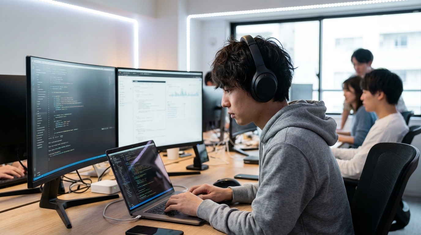 エンジニア採用難